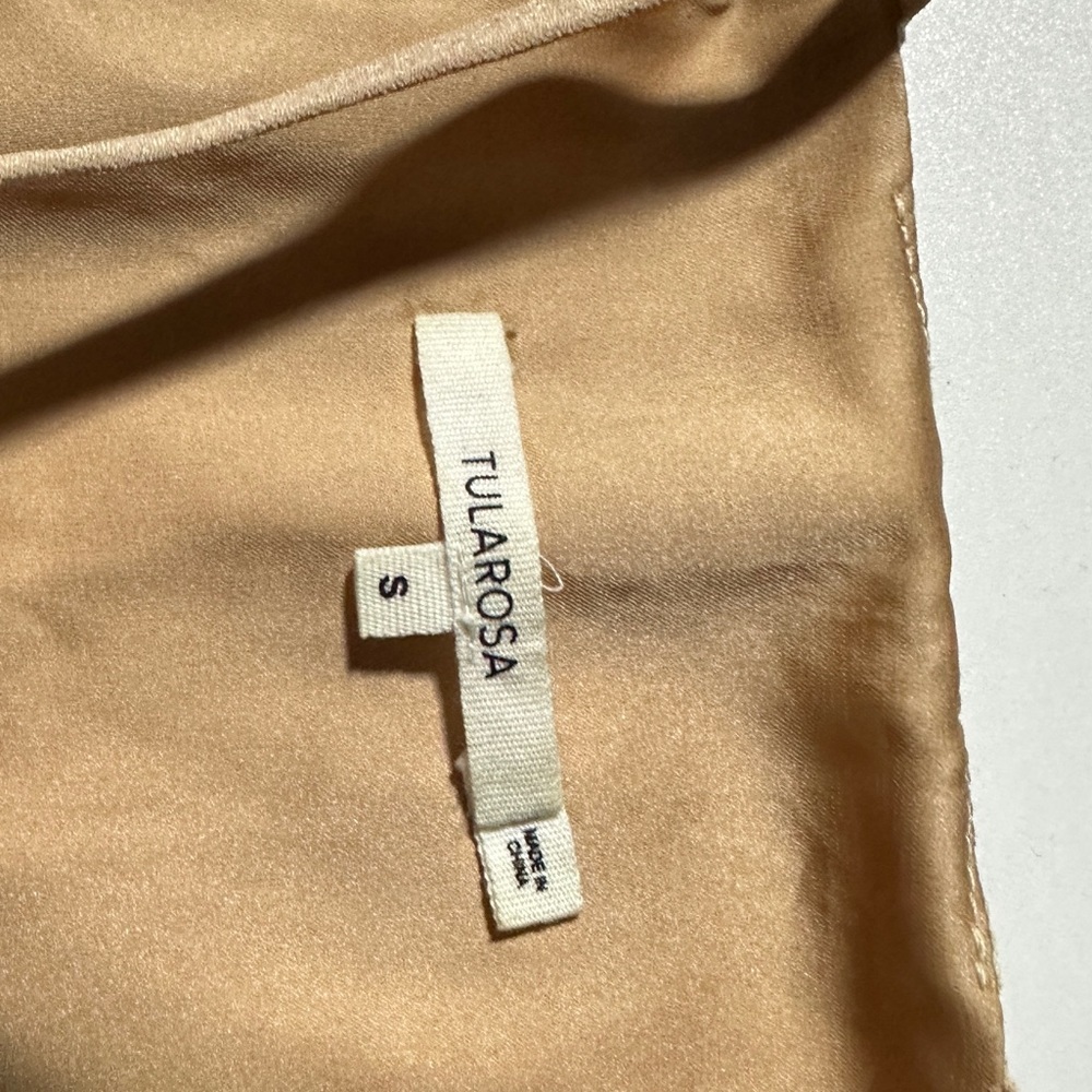 Revolve Tularosa Cyrus blush lace halter mini dress - Picture 4 of 4